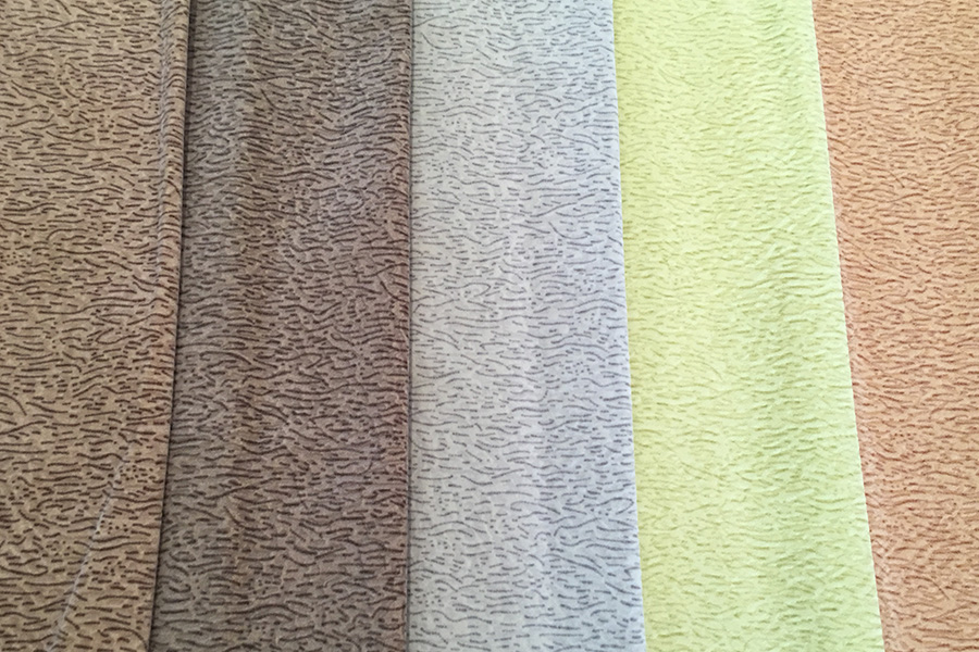 Acid printing Flocking